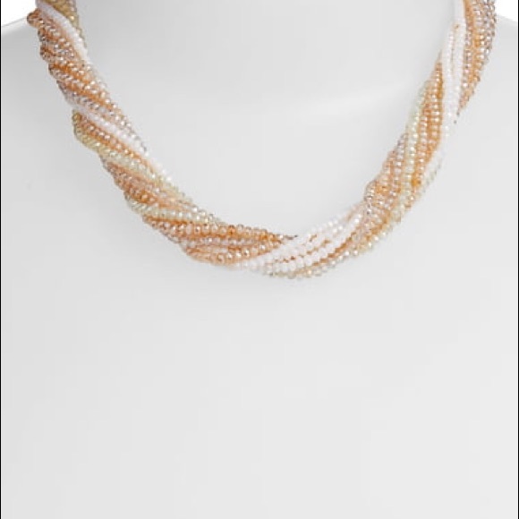 Stella and Ruby Multi Strand Beaded Necklace - Picture 2 of 4